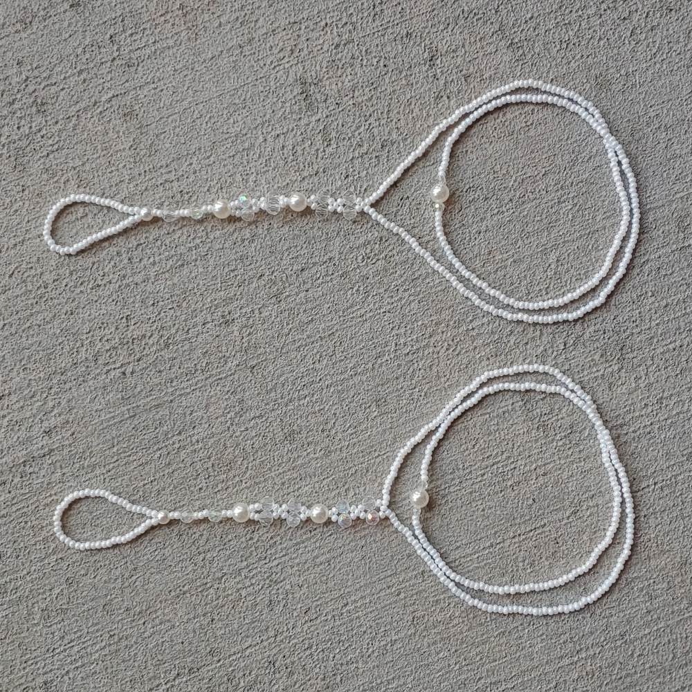 Beach wedding vacation anklet wraps